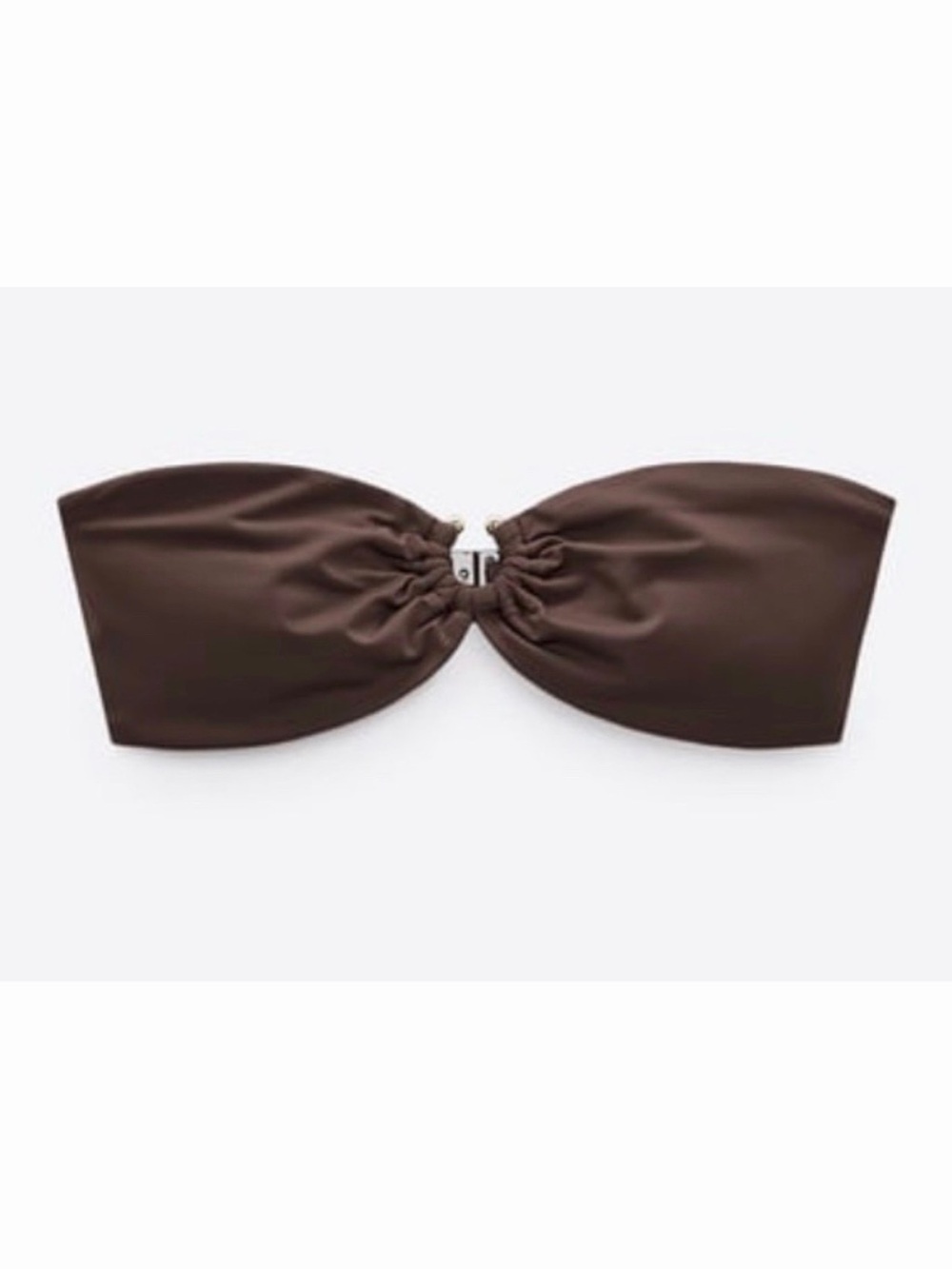 ZARA Bandeau Swim Top